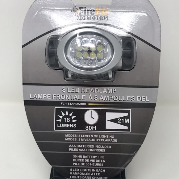 FireLite Outdoor 8 Led Headlamp - Picture 1 of 4